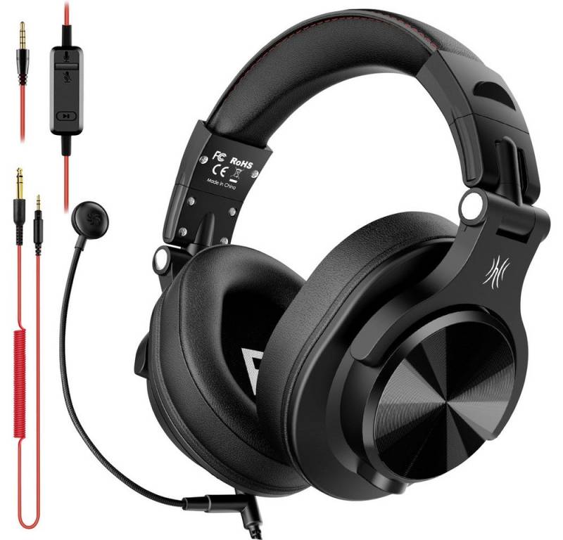 OneOdio OneOdio A71M DJ Over Ear Headset kabelgebunden Stereo Schwarz High-Re Kopfhörer von OneOdio