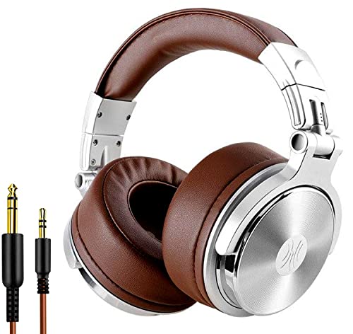 Oneodio Tragbare Studio Dj-Kopfhörer Geschlossen Ohne Adapter Für Die Àœberwachung,Ger?uschd?mmung Und 90À‚ ° Drehbares Geh?use Silber Braun Oneodio Tragbare Studio Dj-Kopfhörer Geschlossen Ohne Adapter Für Die Àœberwachung,Ger?uschd?mmung Und 90À‚ ° Drehbares Geh?use Silber Braun von OneOdio
