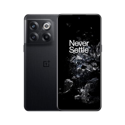 OnePlus 10T 5G Smartphone mit 16GB RAM und 256GB Speicher, 150W SUPERVOOC Endurance Edition und 50MP Dreifach-Kamerasystem - Mondstein Schwarz (Moonstone Black) von OnePlus