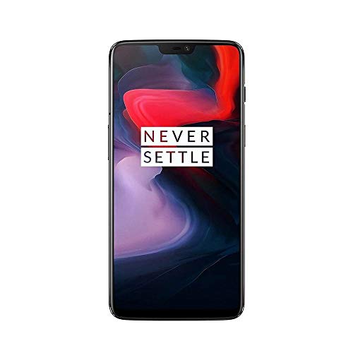 OnePlus 6 Smartphone (15,95 cm (6,28 Zoll) 19:9 Touch-Display, 128 GB interner Speicher, Android 8.1 Oreo / Oxygen OS 5.1), Mirror Black von OnePlus