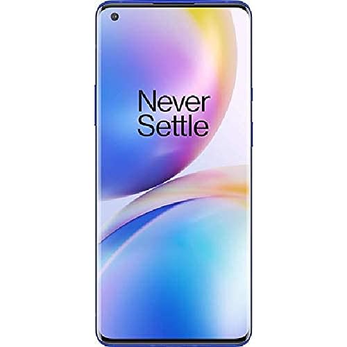 OnePlus 8 Pro (5G) Smartphone ohne Vertrag, 12 GB RAM + 256 GB Speicher, 6.78” (3D) Fluid AMOLED 120Hz Display, Wireless Fast Charging 4510mAh Akku, Dual Sim - Blau von OnePlus