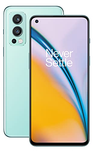 OnePlus Nord 2 5G 8 GB RAM 128 GB SIM-freies Smartphone mit Dreifachkamera und 65W Warp Charge - 2 Jahre Garantie - Blue Haze von OnePlus