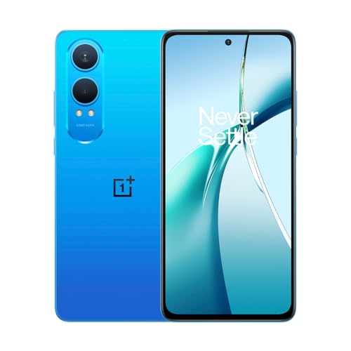 OnePlus Nord CE4 Lite 5G Smartphone, 8 GB RAM + 256 GB ROM, Snapdragon™ 695 5G, 6,67 Zoll 120 Hz AMOLED-Display, 5110 mAh Akku, SuperVooc 80 W, Reverse Charge 5 W, Mega Blau von OnePlus