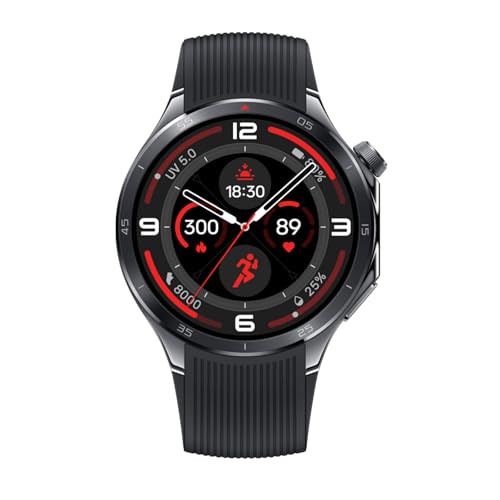 OnePlus Smartwatch Watch 3, Armband 22 mm, 1,5 Zoll LTPO-Display, Schnellladung, Akkulaufzeit 120 Stunden, 100 Sportmodi, GPS-Tracking, Dual-Frequenz, Gesundheitsbilanz 60 Sekunden, Titan Obsidian OnePlus Smartwatch Watch 3, Armband 22 mm, 1,5 Zoll LTPO-Display, Schnellladung, Akkulaufzeit 120 Stunden, 100 Sportmodi, GPS-Tracking, Dual-Frequenz, Gesundheitsbilanz 60 Sekunden, Titan Obsidian von OnePlus