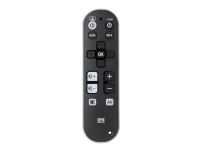 One For All Comfort URC6810, TV, IR Wireless, Drucktasten, Wiederaufladbar, Weiß, Schwarz von OneforAll