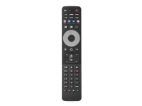 One For All URC 7966, DVD/Blu-ray, Game console, Loudspeaker, Soundbar speaker, TV, TV set-top box, IR/Bluetooth, Press buttons, Black, Grey von OneforAll