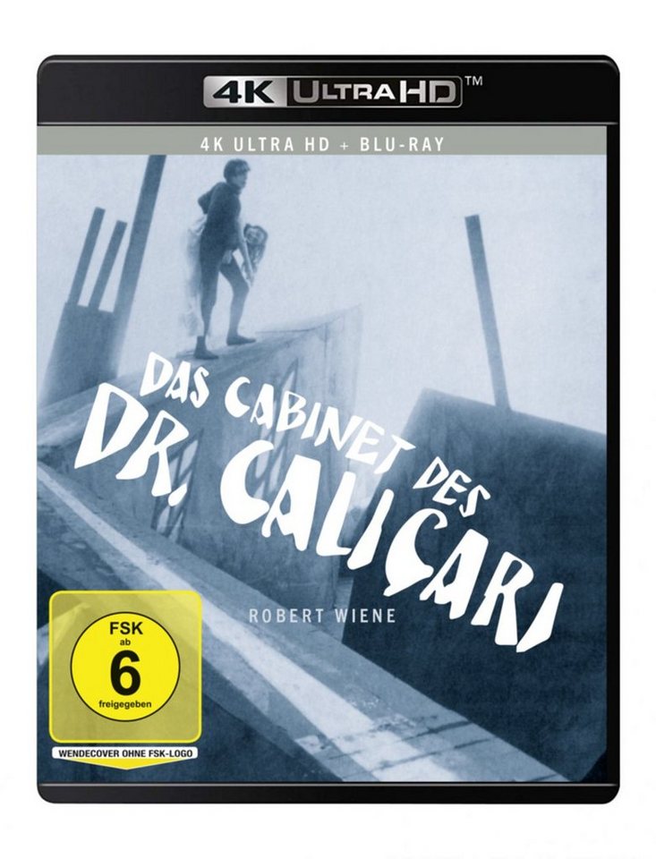 Onegate Media GmbH Blu-ray Das Cabinet des Dr. Caligari 4K, 1 UHD-Blu-ray + 1 Blu-ray Onegate Media GmbH Blu-ray Das Cabinet des Dr. Caligari 4K, 1 UHD-Blu-ray + 1 Blu-ray von Onegate Media GmbH