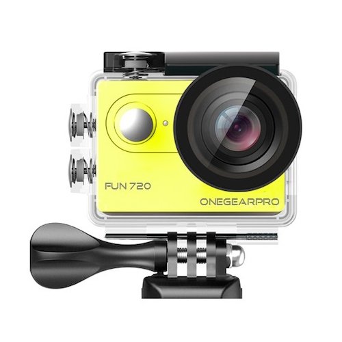 Onegearpro Fun 720 5MP HD Action Sports Camera - Action Sports Cameras (HD, 1280 x 720 Pixel, 30 fps, 1280 x 720 Pixel, AVI, H.264,MOV, 480p,540p,576p,720p) von ONEGEARPRO
