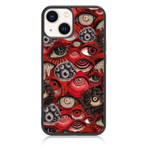 Onemiliayears Cool Red Eye Handyhülle, Trippy Gruseliger Horror-Augapfel Partten Schutzhülle für iPhone 13/14, rutschfestes Design und Stoßdämpfung, Handyhülle für Teenager, Mädchen, Jungen, Frauen Onemiliayears Cool Red Eye Handyhülle, Trippy Gruseliger Horror-Augapfel Partten Schutzhülle für iPhone 13/14, rutschfestes Design und Stoßdämpfung, Handyhülle für Teenager, Mädchen, Jungen, Frauen von Onemiliayears