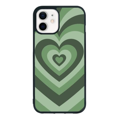 Onemiliayears Salbeigrün Liebe Herz iPhone 11 Hülle, Cute Aesthetic Line Handyhülle Schutzhülle Kompatibel mit iPhone 11 Design Green Line für Teen Mädchen, Jungen, Schwestern und Frau Onemiliayears Salbeigrün Liebe Herz iPhone 11 Hülle, Cute Aesthetic Line Handyhülle Schutzhülle Kompatibel mit iPhone 11 Design Green Line für Teen Mädchen, Jungen, Schwestern und Frau von Onemiliayears