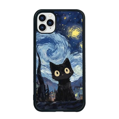 Onemiliayears Schutzhülle für iPhone 11 Pro Max mit niedlichem Katzenmuster, rutschfestes Design und Stoßdämpfung, Handyhülle für Teenager, Mädchen, Jungen, Frauen und Männer (iPhone - 11 Pro Max) Onemiliayears Schutzhülle für iPhone 11 Pro Max mit niedlichem Katzenmuster, rutschfestes Design und Stoßdämpfung, Handyhülle für Teenager, Mädchen, Jungen, Frauen und Männer (iPhone - 11 Pro Max) von Onemiliayears