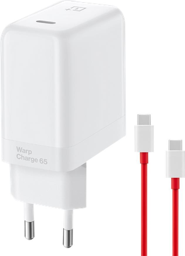 OnePlus Schnellladegerät + USB-C Kabel - 6.5A 65W (WC065A31JH D307) von Oneplus