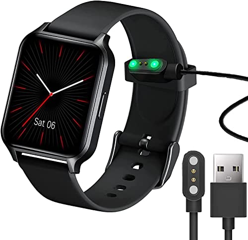 Onetuo Magnetisches USB-Ladekabel Kompatibel für TouchElex SmartWatch/TouchElex 1.75 Smart Watch Harley, Tragbares Magnetisches SmartWatch USB-Ladekabel Ersatz für TouchElex SmartWatch (Schwarz) von Onetuo