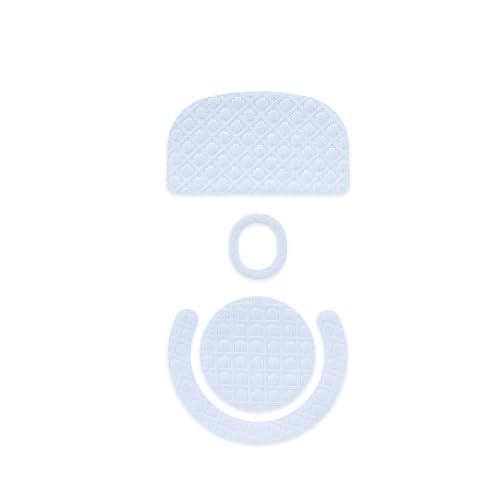 Onewin Leichtgängige PTFE-Mausfüße, kompatibel mit Logitech G Pro X, superleicht, austauschbare gleitende Mausfüße, langlebiges Gaming-Mausgleiten, perfekt für anspruchsvolle Esports (Nebulae Gray) von Onewin
