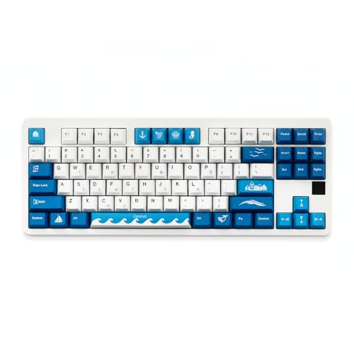 Onewin PBT-Tastenkappen, Sublimationsdruck, 60, 65, 75, 100 %, benutzerdefinierte Tastenkappen, OEM-Profil, 134/152 Tasten-Set, verschleißfest, buntes Design für Cherry Gateron MX Switch-Tastatur Onewin PBT-Tastenkappen, Sublimationsdruck, 60, 65, 75, 100 %, benutzerdefinierte Tastenkappen, OEM-Profil, 134/152 Tasten-Set, verschleißfest, buntes Design für Cherry Gateron MX Switch-Tastatur von Onewin