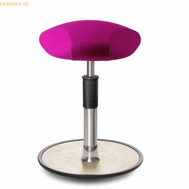 Ongo Sitz- Stehhocker Free Regular Triangel kvadrat Divina Mel. Pink C von Ongo