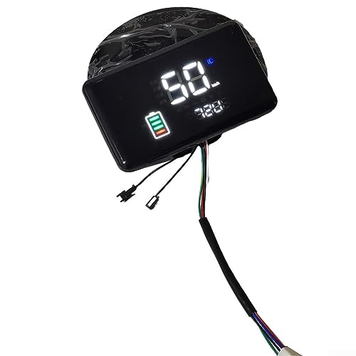 Ebike LCD Display Motor Tachometer Bildschirm 48-72V E-Bike Elektrofahrrad Roller Für Ebikes, Roller von Oniissy