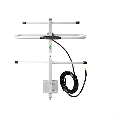 Oniissy 6dBi UHF 433MHz Outdoor Directional Yagi Antenne SMA Stecker Stecker Kabel RG58 aussen Antenne für Signal Booster von Oniissy