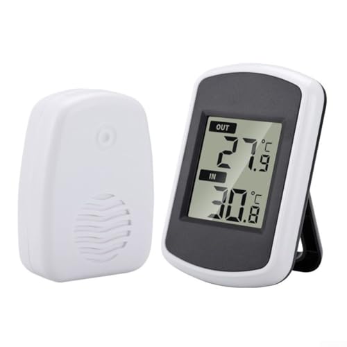 Oniissy Kabellose digitale Wetterstation: Innen- und Außenthermometer mit Sensor, Hochleistungs-Digitalthermometer mit zwei Sensoren für umfassende Klimaüberwachung Oniissy Kabellose digitale Wetterstation: Innen- und Außenthermometer mit Sensor, Hochleistungs-Digitalthermometer mit zwei Sensoren für umfassende Klimaüberwachung von Oniissy