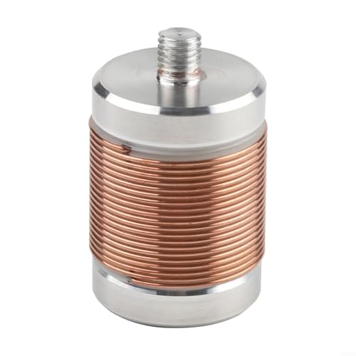 Oniissy PAC-12 M10 40M Induktionsspule 150W Kupfer Silber Kurzwelle SW Antennenkomponente kompatibel mit PAC-12 JPC-7 Funksystem 6,5 cm Höhe von Oniissy