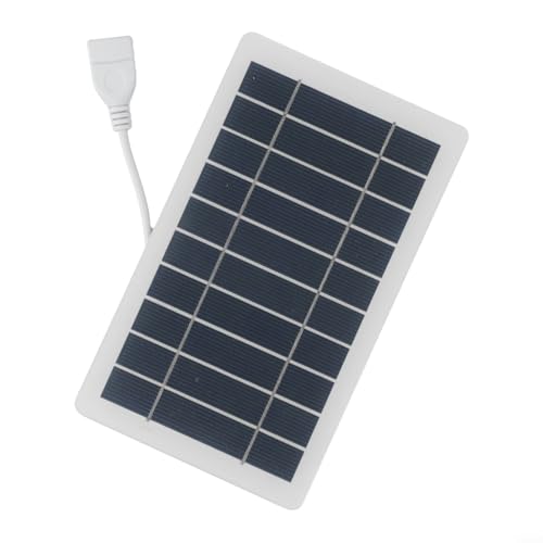 Solar-USB-Solarpanel, 2 W, 5 V, tragbares Solar-Ladegerät, Polysilizium, wasserdicht, für Handy/Ventilatoren/Angeln/Camping/Wandern im Freien Solar-USB-Solarpanel, 2 W, 5 V, tragbares Solar-Ladegerät, Polysilizium, wasserdicht, für Handy/Ventilatoren/Angeln/Camping/Wandern im Freien von Oniissy