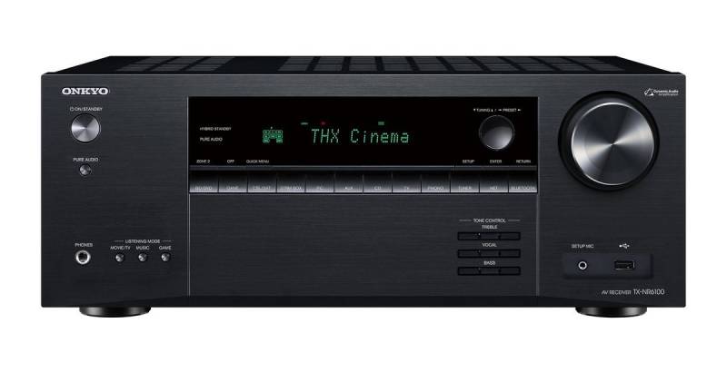 Onkyo OnkyoTX-NR6100 AV Receiver schwarz AV-Receiver von Onkyo