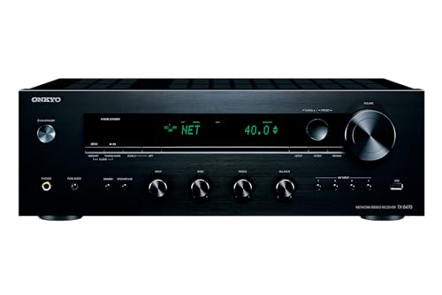 Onkyo TX-8470 2-Kanal Stereo Receiver mit WLAN, Bluetooth, Phono, Hi-Res Audio und Roon Ready Onkyo TX-8470 2-Kanal Stereo Receiver mit WLAN, Bluetooth, Phono, Hi-Res Audio und Roon Ready von Onkyo