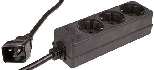 E USV Stromadapter ab 3kVA 16A C20 Stecker von Online USV-Systeme