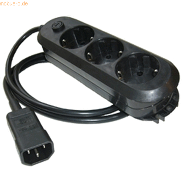 Online USV Online USV - Adapter Steckdosenleiste 10A 3-fach Schuko 1.5 von Online USV