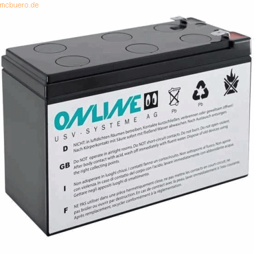 Online USV Online USV Ersatzbat. für BASIC / YUNTO P 500 Online USV Online USV Ersatzbat. für BASIC / YUNTO P 500 von Online USV
