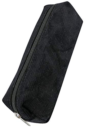 Online Premium-Schlampermäppchen/Pencil Case in Cord Schwarz I Stylisches Schlamperetui für Jungen & Mädchen I Federmäppchen mit praktischem Reißverschluss I 1 Fach I Ideal für Schule, Uni & Büro Online Premium-Schlampermäppchen/Pencil Case in Cord Schwarz I Stylisches Schlamperetui für Jungen & Mädchen I Federmäppchen mit praktischem Reißverschluss I 1 Fach I Ideal für Schule, Uni & Büro von Online