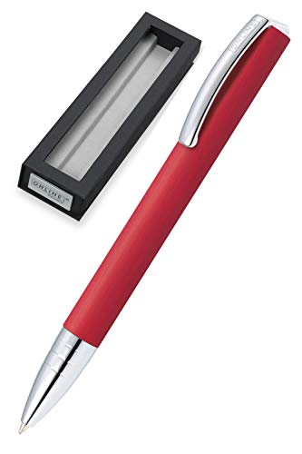 ONLINE Kugelschreiber Vision Red I Drehkugelschreiber mit Standard Großraummine in Strichstärke M, Schreibfarbe Schwarz I Eleganter Kulli mit gebürsteter Oberfläche in Geschenkbox I Ostern 2025 ONLINE Kugelschreiber Vision Red I Drehkugelschreiber mit Standard Großraummine in Strichstärke M, Schreibfarbe Schwarz I Eleganter Kulli mit gebürsteter Oberfläche in Geschenkbox I Ostern 2025 von Online
