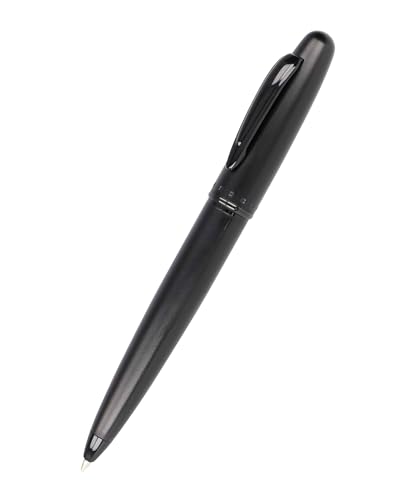 Online Kugelschreiber Black Cigar I aus Aluminium I auswechselbare Großraummine und hochwertige Drehmechanik I Kugelschreiber mit Geschenkverpackung von Online