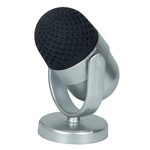 Online Schreibgeräte - Spitzer und Radierer Kombi Comic Style, Microphone Superstar, schwarz von Online