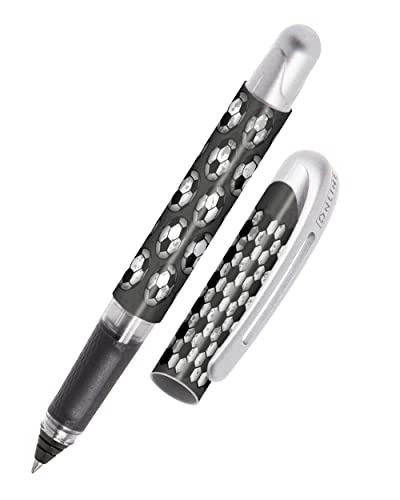 Online Tintenpatronen-Rollerball College Goal, Stift für Rechtshänder und Linkshänder, ergonomisches Griffstück, hochwertiger Tintenroller, Standard-Tintenpatronen, inkl. Kombipatrone blau von Online