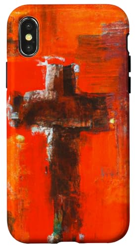 Christliche Botschaft Jesus Kreuz Liebe Graffiti Kunst Malerei Hülle für iPhone X/XS Christliche Botschaft Jesus Kreuz Liebe Graffiti Kunst Malerei Hülle für iPhone X/XS von OnlineGNRLSTORE