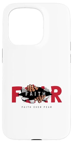 Christliche religiöse Botschaft Glaube über Angst Workout Gym Yoga Hülle für iPhone 15 Pro Christliche religiöse Botschaft Glaube über Angst Workout Gym Yoga Hülle für iPhone 15 Pro von OnlineGNRLSTORE
