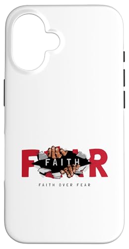 Christliche religiöse Botschaft Glaube über Angst Workout Gym Yoga Hülle für iPhone 16 Christliche religiöse Botschaft Glaube über Angst Workout Gym Yoga Hülle für iPhone 16 von OnlineGNRLSTORE