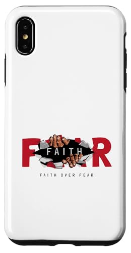 Christliche religiöse Botschaft Glaube über Angst Workout Gym Yoga Hülle für iPhone XS Max Christliche religiöse Botschaft Glaube über Angst Workout Gym Yoga Hülle für iPhone XS Max von OnlineGNRLSTORE