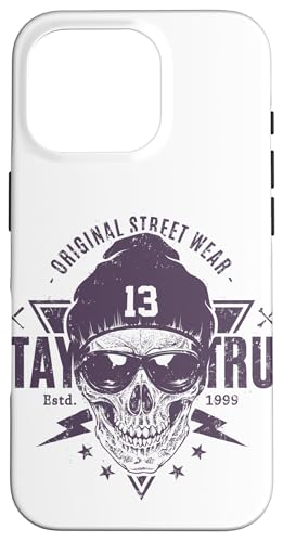 Herren Damen Graffiti Biker Rocker Skull Punk Horror Pirat Hülle für iPhone 16 Pro Herren Damen Graffiti Biker Rocker Skull Punk Horror Pirat Hülle für iPhone 16 Pro von OnlineGNRLSTORE