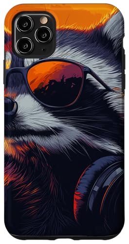 Lustige Retro-Waschbär-Rock-Musik-Geschenkidee für Männer Frauen Kinder Hülle für iPhone 11 Pro Max Lustige Retro-Waschbär-Rock-Musik-Geschenkidee für Männer Frauen Kinder Hülle für iPhone 11 Pro Max von OnlineGNRLSTORE