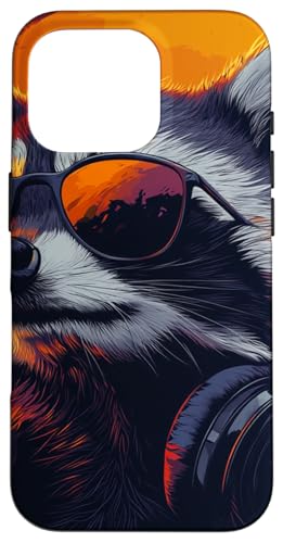 Lustige Retro-Waschbär-Rock-Musik-Geschenkidee für Männer Frauen Kinder Hülle für iPhone 16 Pro Lustige Retro-Waschbär-Rock-Musik-Geschenkidee für Männer Frauen Kinder Hülle für iPhone 16 Pro von OnlineGNRLSTORE