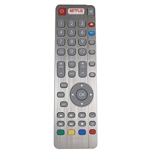 Onlineaudioelectrical Ersatz-Fernbedienung kompatibel für Sharp LC-55CUG8052E / LC55CUG8052E TV von Onlineaudioelectrical