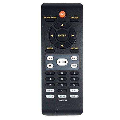 Onlineaudioelectrical Ersatz-Fernbedienung kompatibel für Yamaha DVD-S661 / DVDS661 DVD-Player von Onlineaudioelectrical