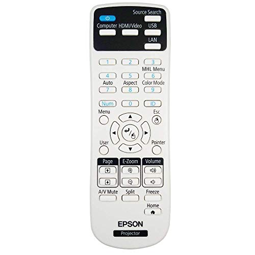 Original Projektor Fernbedienung Ersatz für Epson EB-990U/EB990U von Onlineaudioelectrical