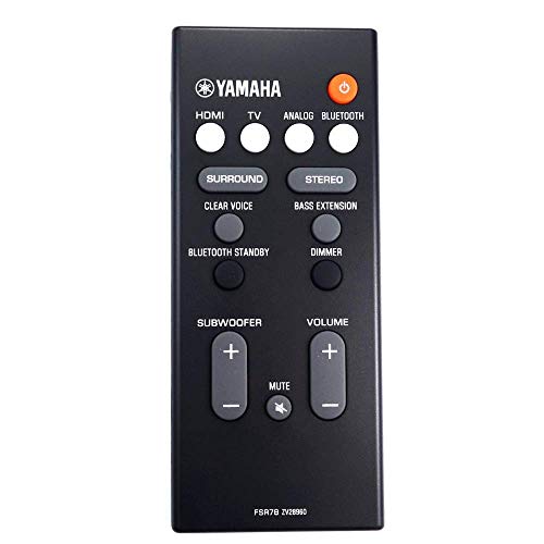 Original Soundbar Fernbedienung Ersatz für Yamaha YAS-207/YAS207 von Onlineaudioelectrical