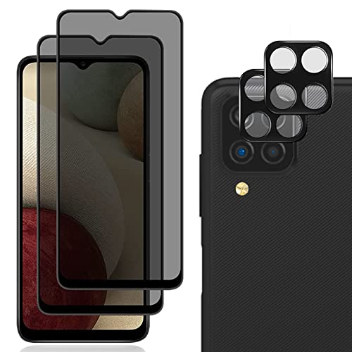 OnlyShield für Xiaomi Redmi Note 13 4G, Sichtschutz Schutzfolie Anti-Spy Privatsphäre Tempered Glas Dunkel Privacy Folie Blickschutzfolie Displayschutzfolie mit Kamera Linse Folie (2 STÜCKE) von OnlyShield