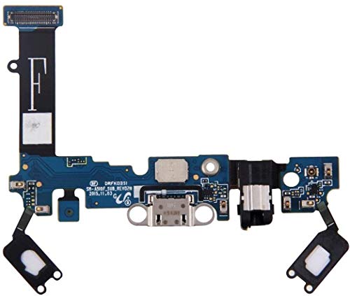 OnlyTech - Ersatz-Ladeanschluss für Samsung Galaxy A5 2016 A510F – Ersatzteil mit USB-Buchse, Mikrofon, Antenne, Klinkenstecker und Tasten von OnlyTech