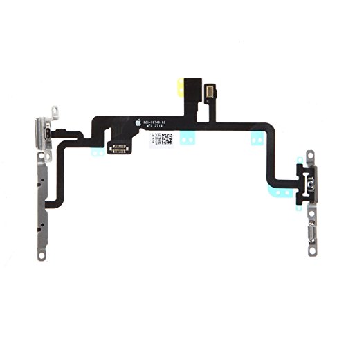 OnlyTech - Power Button Flex-Kabel mit Lautstärkeregler, Stummschalter, Blitz und Mikrofon mit Halterung kompatibel mit iPhone 7 Plus OnlyTech - Power Button Flex-Kabel mit Lautstärkeregler, Stummschalter, Blitz und Mikrofon mit Halterung kompatibel mit iPhone 7 Plus von OnlyTech