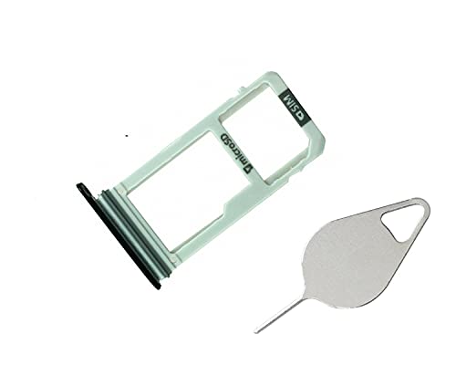 OnlyTech SIM-Kartenhalter und Micro-SD-Speicherkarte, kompatibel mit Samsung Galaxy A3 2017 SM-A320, Schwarz OnlyTech SIM-Kartenhalter und Micro-SD-Speicherkarte, kompatibel mit Samsung Galaxy A3 2017 SM-A320, Schwarz von OnlyTech